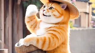 Cat Steals Food Like a Ninja