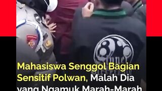 Aksi demonstrasi gabungan mahasiswa dari sejumlah universitas di Kota Bengkulu