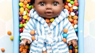 Candies cute baby