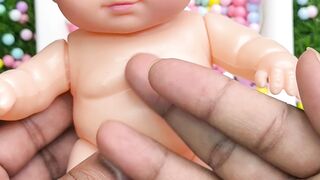 Cute Doll Bath Time ????  Viral ASMR Video 2026