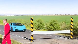 How much tape to stop a Lamborghini? ????