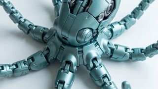 Mechanical Toy Octopus Hydra Module  Futuristic Transforming Robot Toy