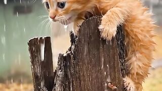 ❤️???? Saving a Tiny Kitten From Hunger | Emotional Rescue