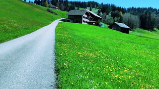 Switzerland Scenic Drive Through the Alps in 4K 2