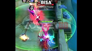 Cadera lagi nyoba split push malah kena lock Silvana terus ????