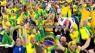 Brazil WC 2026 ???? #worldcup #2026 #brasil???????? #song #football