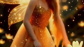 Tiny Wings in Golden Light ????✨ | Enchanted Fairy Forest Fantasy ????????