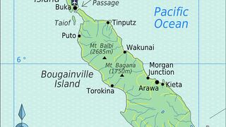 བྷོ་གྷན་ཝིལ་ (Bougainville) རྒྱལ་ཁབ་ཀྱི་ས་ཁྲ།.