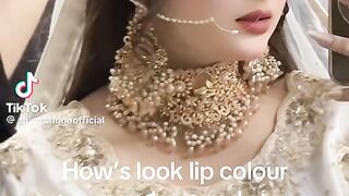 Beautiful Nikkah Bridal Compelet Look 6