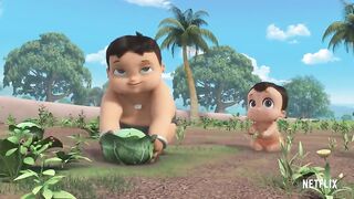 Theme,s palanting chaling  mighty little bheem