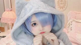 Daily|Costplay Into Rem:Cute Cat ears