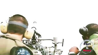See how this Mk38 machine gun firing in a calm sea