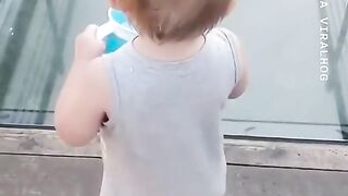 Loving the confidence little guy!