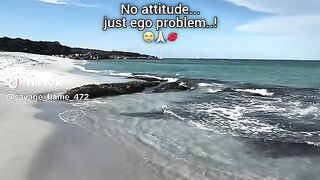 No attitude just ego