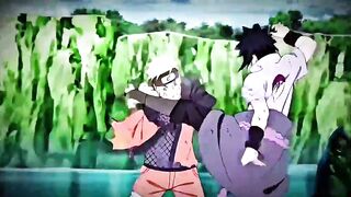 Naruto VS Sasuke Aura Moment ⚡????