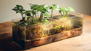 Plants in the aquarium