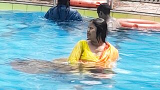 সুইমিং যে কত মজা দেখেন