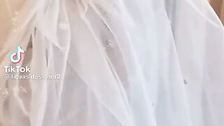 Beautiful Eid White Dress