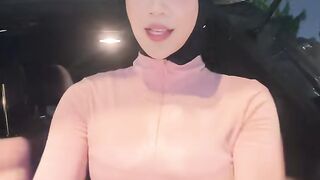 Hana ready to joging