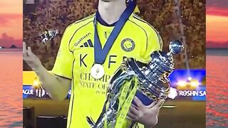 Trophy Pertama Ronaldo bareng Al Nassr
