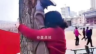 Chinese Senior Citizen Strange Tricks