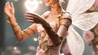Tiny Fairy’s Secret Love Garden ✨????‍♀️ Glowing Hearts & Butterfly Magic ????????