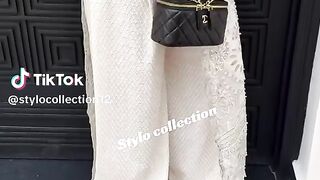 Latest Fancy White Dress