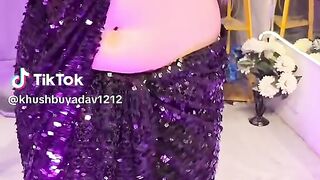 Black Fancy Sari