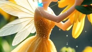 Golden Sunflower Fairy ????✨ | Magical Fantasy World You’ll Never Forget