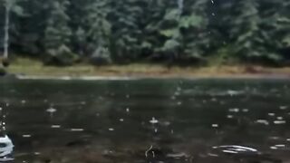 Encontre paz na chuva ????????️
