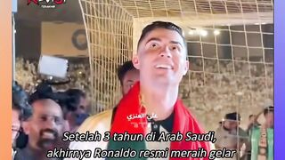 3 Tahun Penantian, Akhirnya Ronaldo Juara di Arab Saudi! ????????