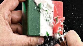 Italy Flag Soap Crumbles Bellissimo ???????????? #shorts