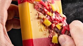 Spain Flag Soap Crumbles Ole Style ???????????? #shorts