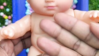 OMG! Mini Bathtub Doll ASMR �� So Satisfying & Relaxing � #shorts