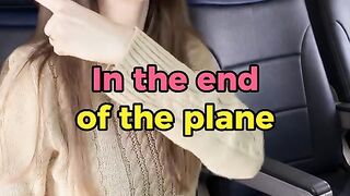 In the  end of the plane