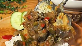 : RESEP OSENG AMPELA PEDAS NAGIH! Gurih, Kenyal, Bumbu Melimpah Bikin Boros Nasi! ????️????