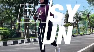 Easy hijab run