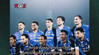 Persib raih hattrick juara Liga Indonesia meski imbang lawan Persijap! ????????