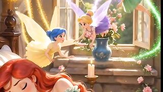 If a tiny fairy appeared in your room tonight… would you follow her into the magical world? ✨????‍♀️????