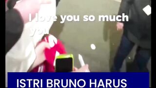???????? Istri Bruno mungkin merasa dialah orang yang paling mencintai