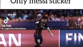 Only Messi Stickers ❤️