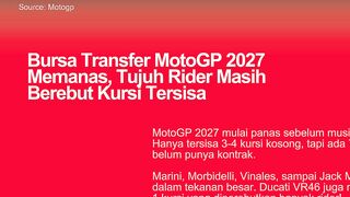 Kursi MotoGP Makin Langka, 7 Rider Top Terancam Tersingkir dari Grid 2027