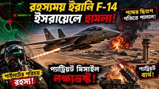 ই’স’রায়েলে রহ’স্যময় ইরানি F-14! প্যাট্রিয়ট কেন ব্যর্থ?