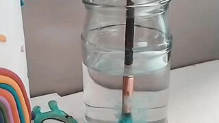 Magic in paint motion