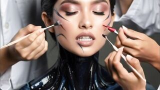 Venom Symbiote Transformation Timelapse #makeup #aesthetic