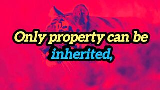 Only property can be inhabited
