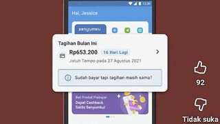 Cara membatalkan pengajuan Tunaiku