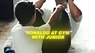 Ronaldo And His Son Over Time ????????