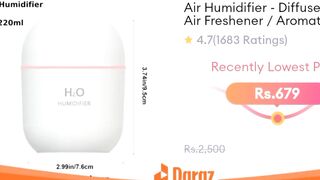 Air Humidifier - Diffuser for Air Freshener / Aromatherapy