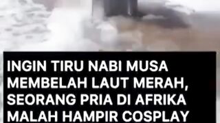 Musa aja Tuhan yang suruh langsung masih bimbang, lah ini Tuhan kagak nyuruh apapun tapi pede banget pak